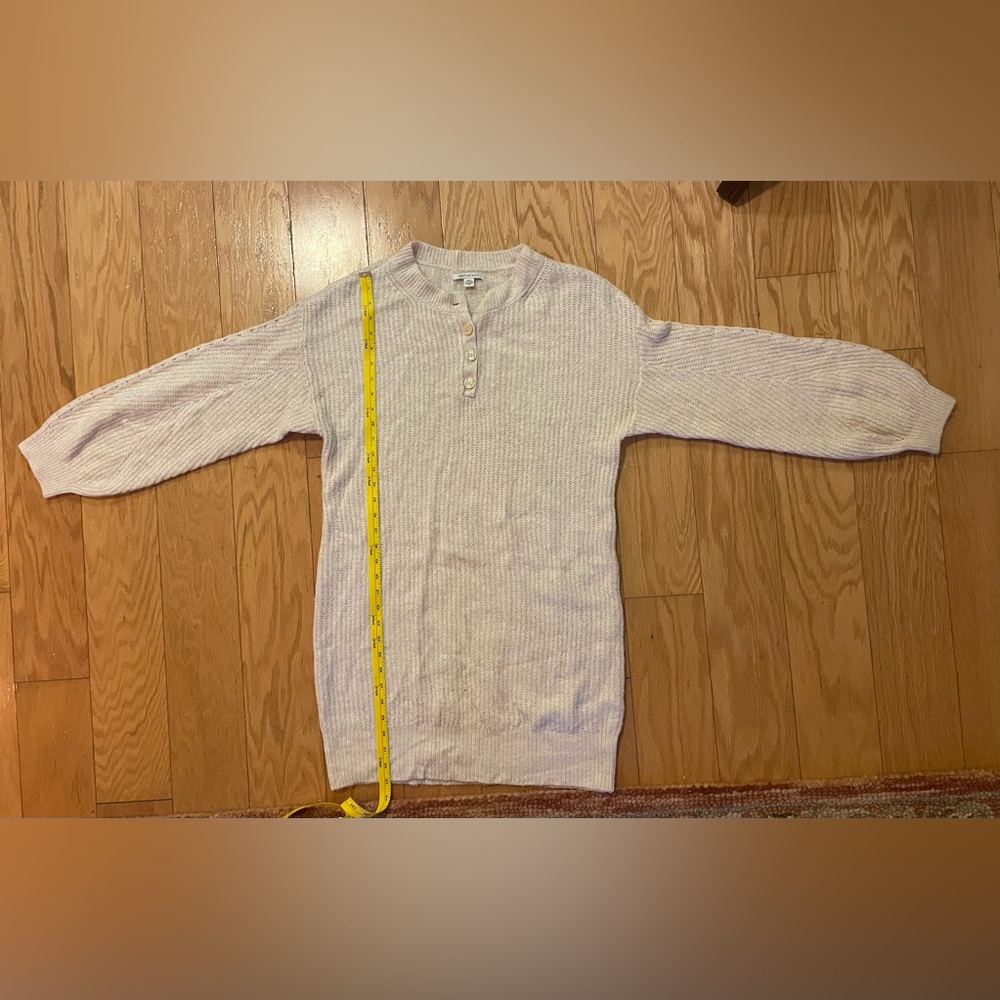 American Eagle Cream Sweater Dress